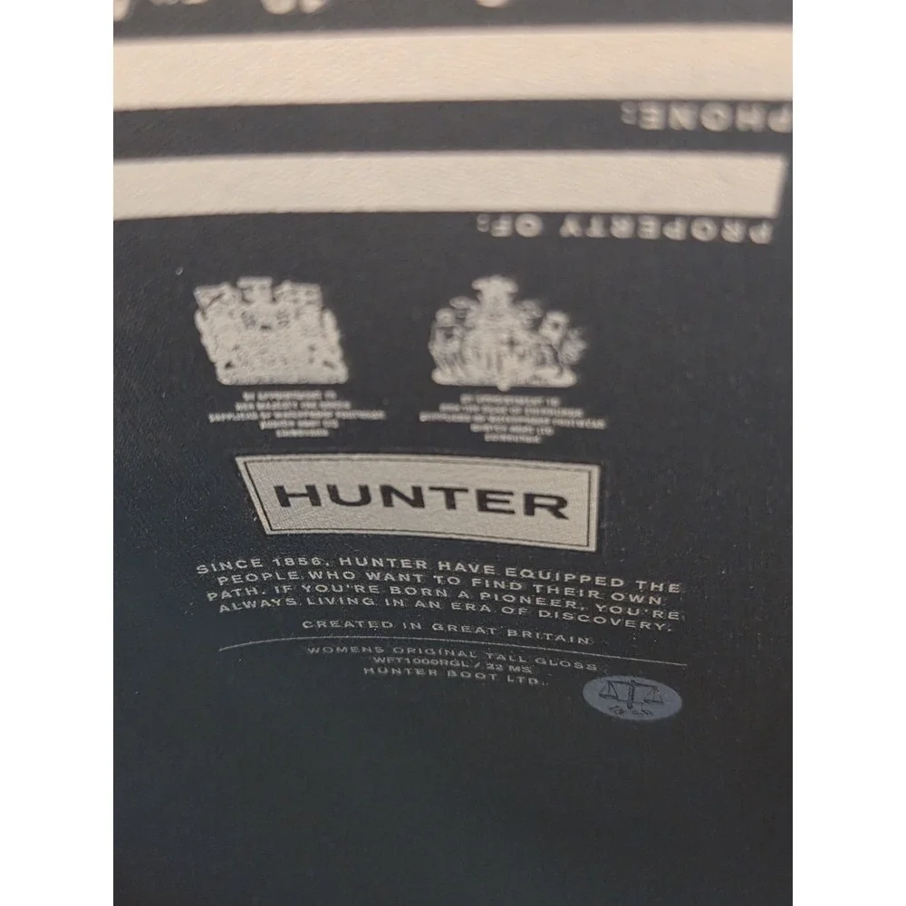 Hunter waterproof handcrafted
